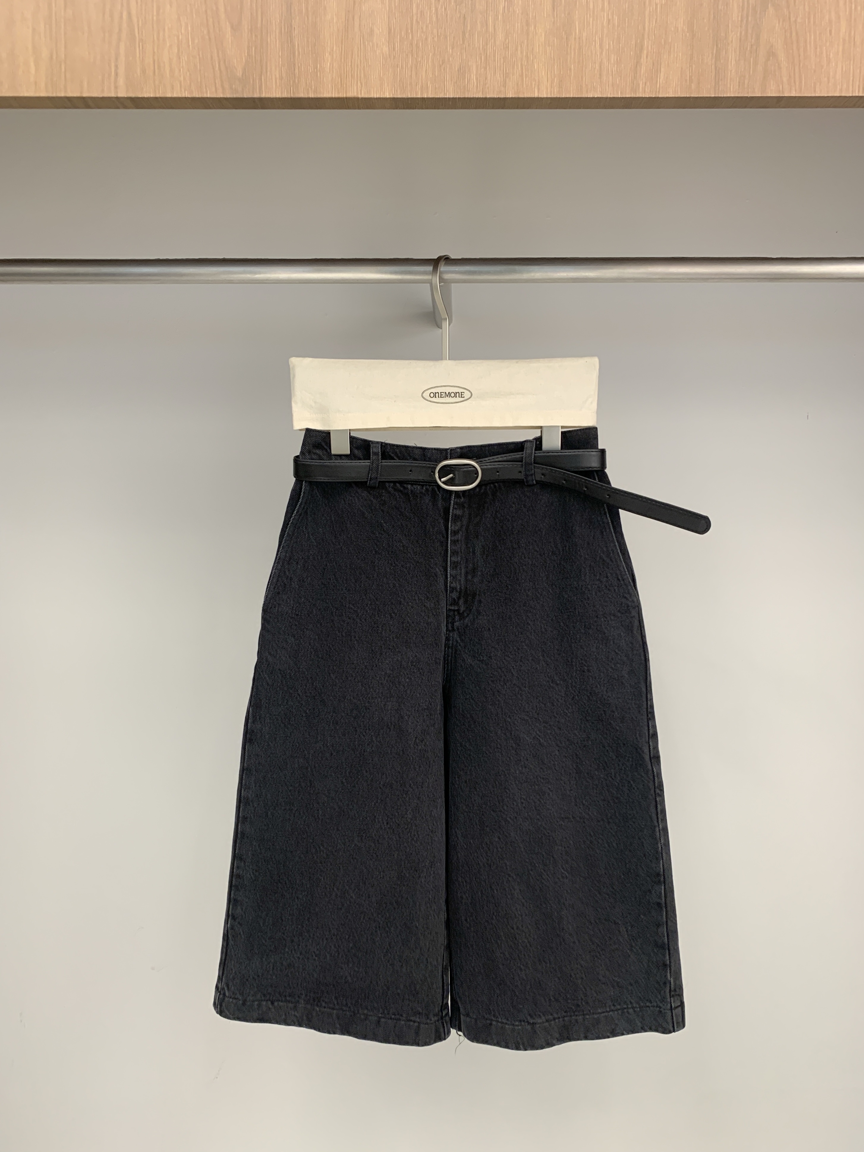 ONE MONE東大門直郵女士新款推薦時尚人氣熱賣短褲不含腰帶ONE MONE短褲圖色1