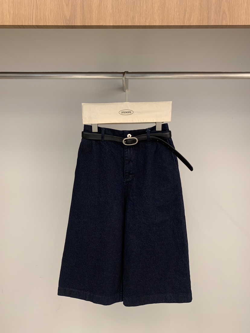 ONE MONE東大門直郵女士新款推薦時尚人氣熱賣短褲不含腰帶ONE MONE短褲圖色2