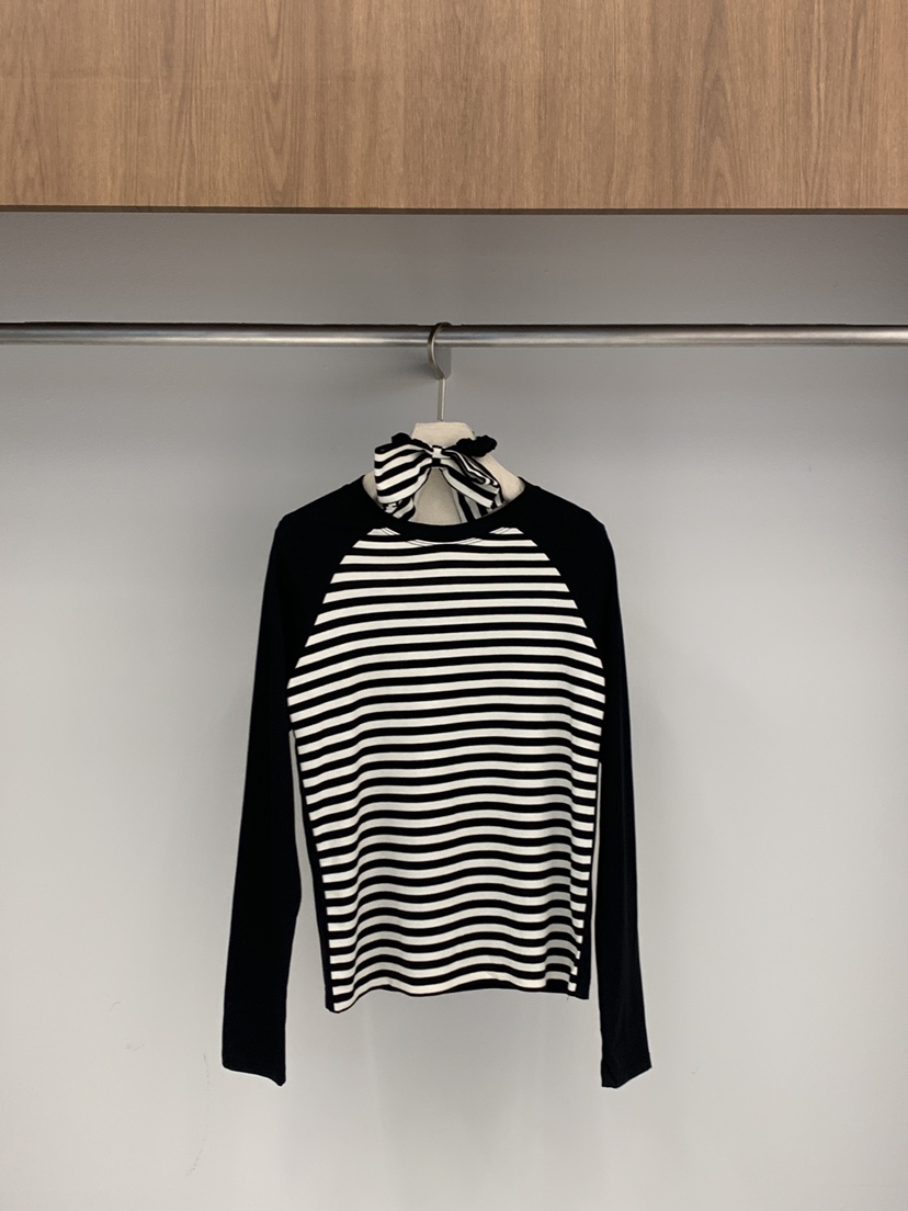 ONE MONE東大門直郵女士新品真品26春夏時尚休閑長袖T恤ONE MONE長袖T恤圖色3