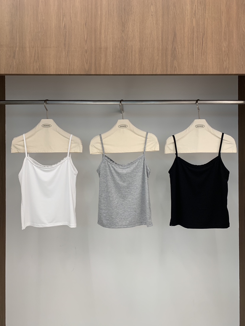 ONE MONE韓國代購女士新款26春夏熱賣真品職業時尚吊帶背心ONE MONE吊帶/背心