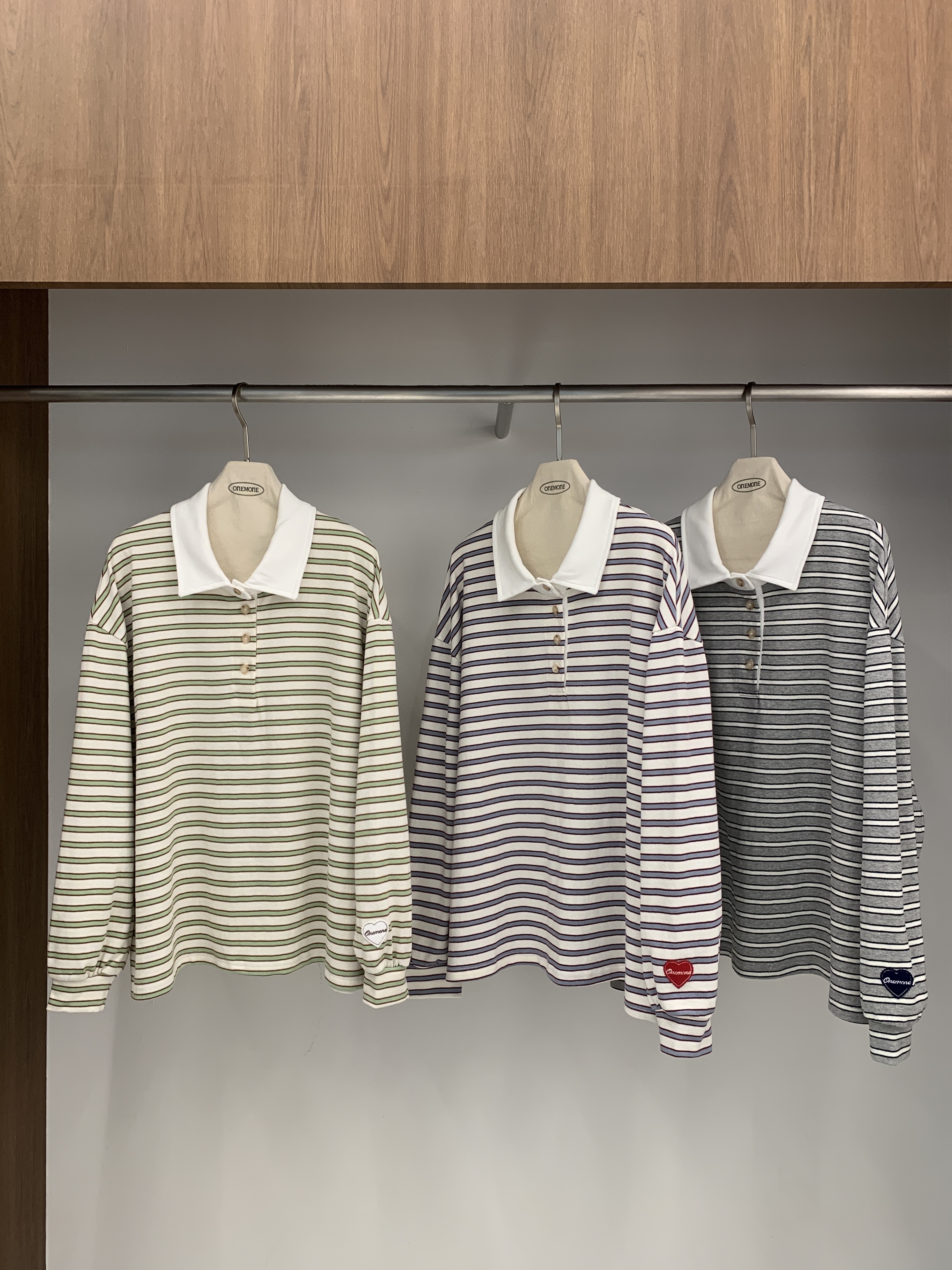 ONE MONE韓國代購女士新品推薦熱賣時尚真品職業長袖T恤ONE MONE長袖T恤