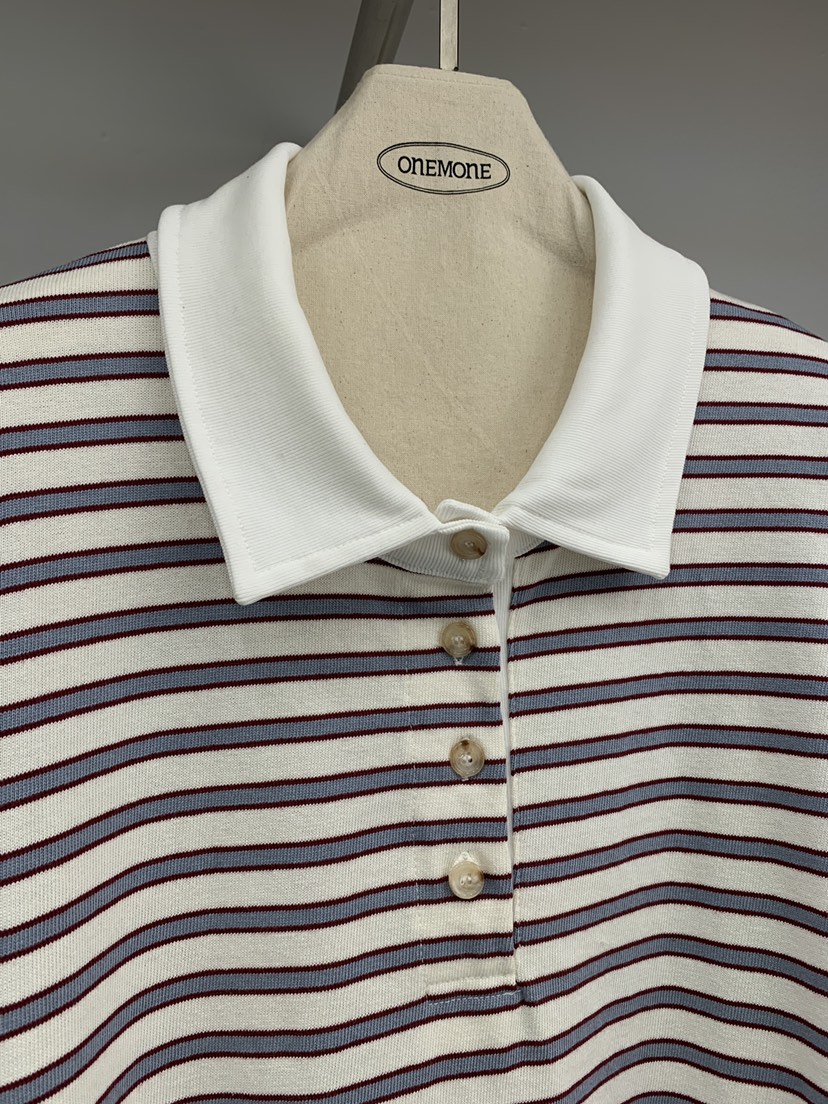 ONE MONE韓國代購女士新品推薦熱賣時尚真品職業長袖T恤ONE MONE長袖T恤