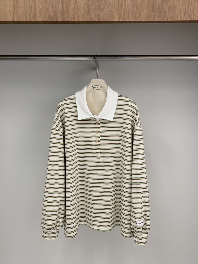 ONE MONE韓國代購女士新品推薦熱賣時尚真品職業長袖T恤ONE MONE長袖T恤圖色1