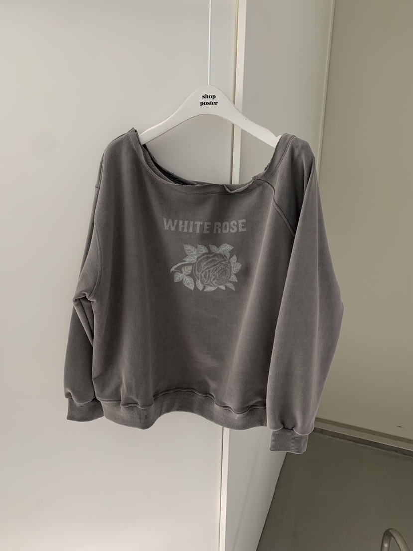 SHOP POSTER韓國代購女士新款推薦時尚職業26春夏真品衛衣SHOP_POSTER衛衣圖色2