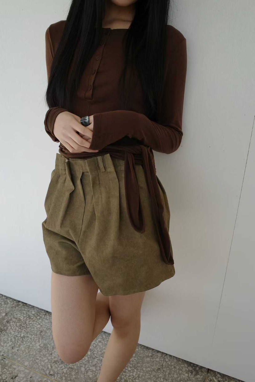 SOLD OUT東大門實拍女裝新品休閑時尚熱賣真品人氣推薦短褲SOLD OUT短褲