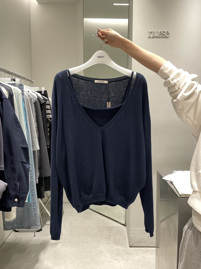 NUESE東大門實拍女裝新款熱賣推薦職業真品人氣套裝套裝絲綢NUESE套裝圖色3