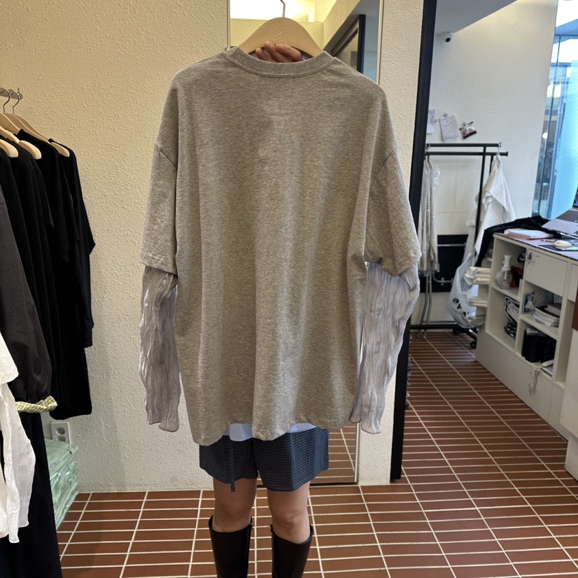 CHOI-L東大門實拍女士新品26春夏時尚熱賣休閑長袖T恤狗狗CHOI長袖T恤