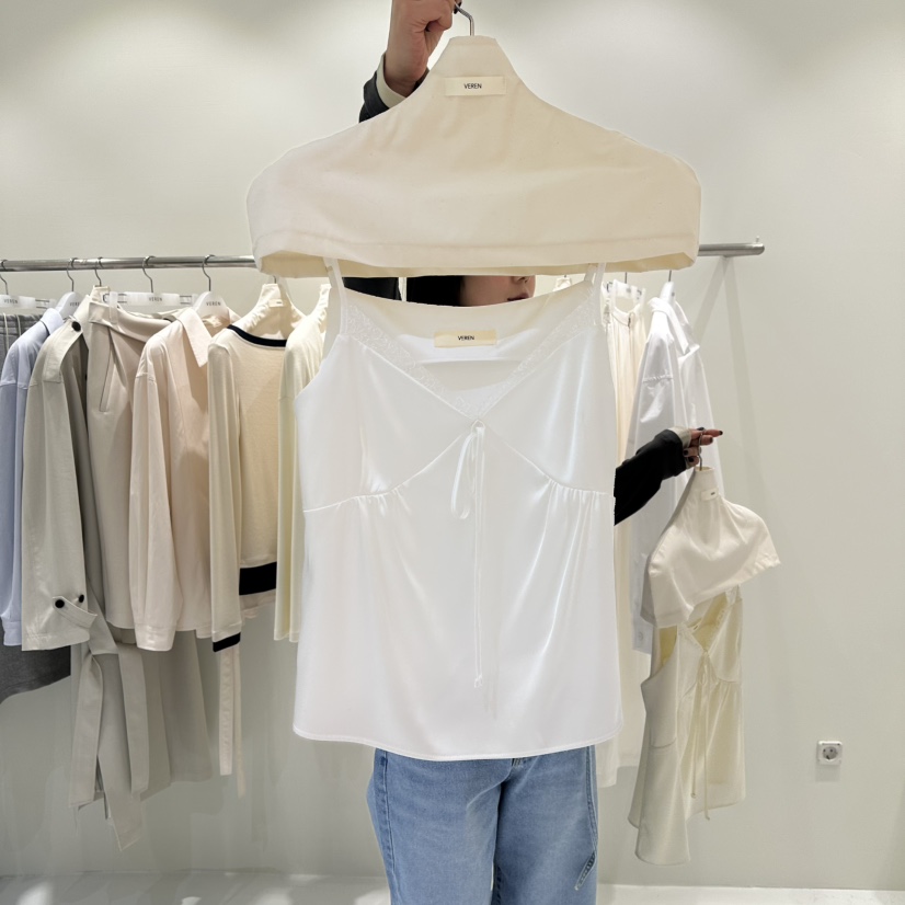 VEREN韓國代購女士新品熱賣休閑職業人氣推薦26春夏吊帶背心VEREN吊帶/背心圖色1