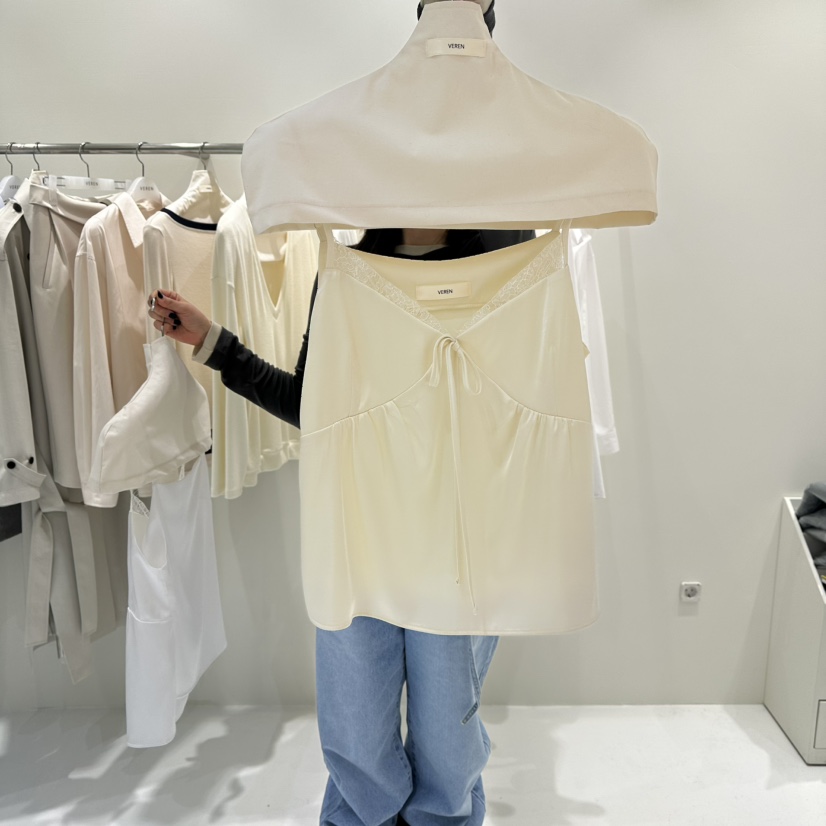 VEREN韓國代購女士新品熱賣休閑職業人氣推薦26春夏吊帶背心VEREN吊帶/背心圖色2