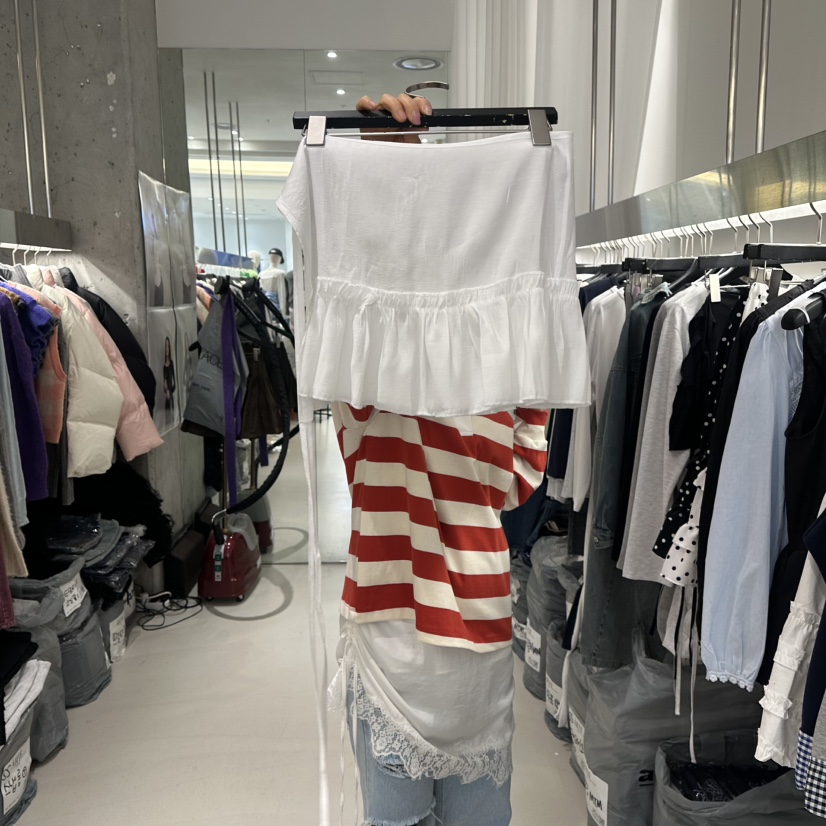 ARTE STUDIO/ATTENTION EDITORIAL東大門直郵女士新款人氣短裙ARTE STUDIO/ATTENTION EDITORIAL短裙圖色1