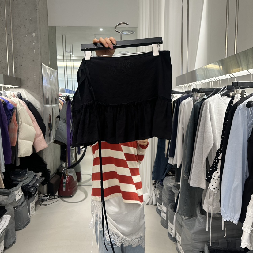 ARTE STUDIO/ATTENTION EDITORIAL東大門直郵女士新款人氣短裙ARTE STUDIO/ATTENTION EDITORIAL短裙圖色2