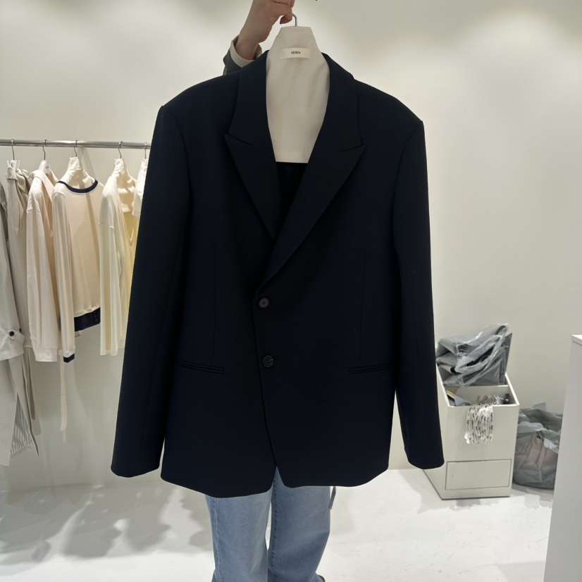 VEREN韓國直郵女士新品推薦時尚真品熱賣26春夏休閑職業夾克VEREN夾克圖色2