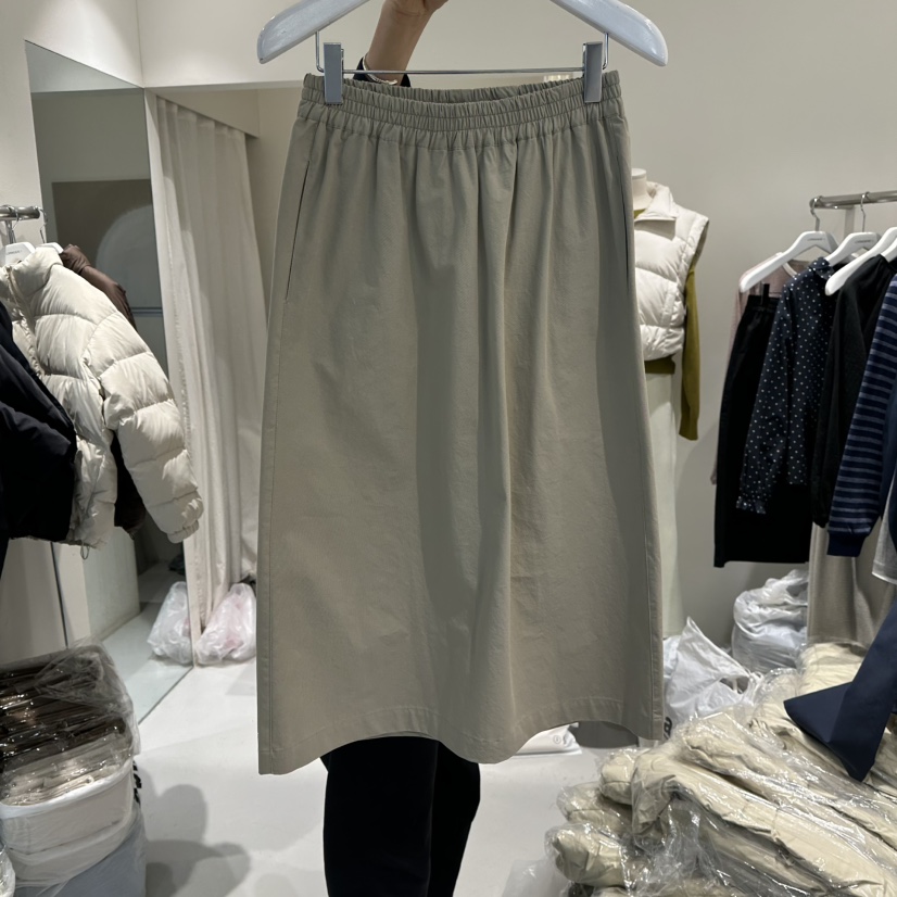 LORING RE I東大門直郵女裝新款26春夏時尚半身裙中短裙LORING RE-I/BARE半身裙/中短裙圖色1