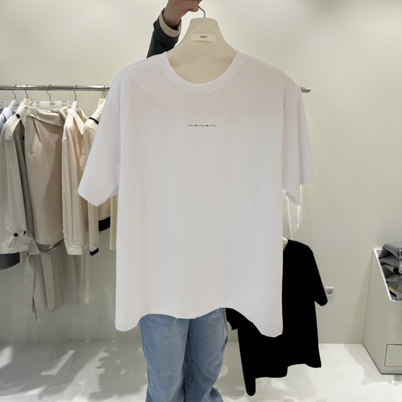 VEREN韓國代購女裝新款26春夏推薦時尚熱賣職業人氣休閑T恤VERENT恤圖色1