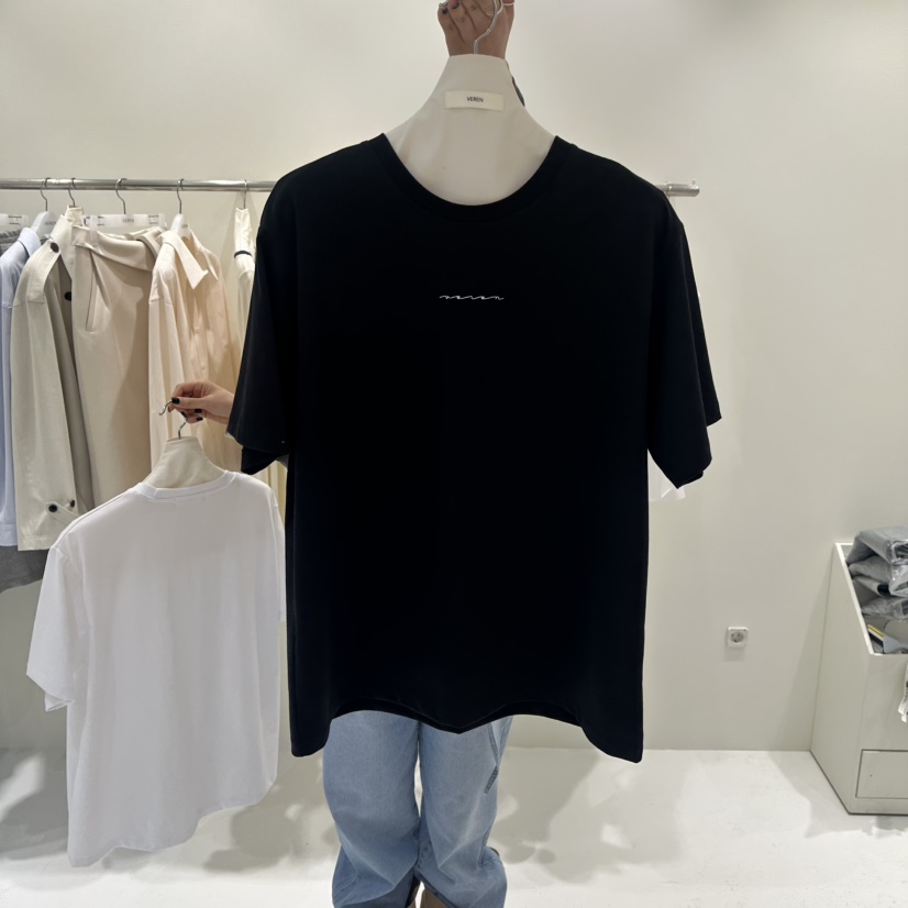 VEREN韓國代購女裝新款26春夏推薦時尚熱賣職業人氣休閑T恤VERENT恤圖色2