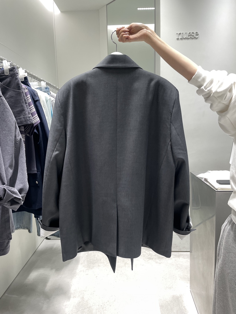 NUESE東大門直郵女士新款休閑推薦熱賣真品職業26春夏夾克雙層NUESE夾克