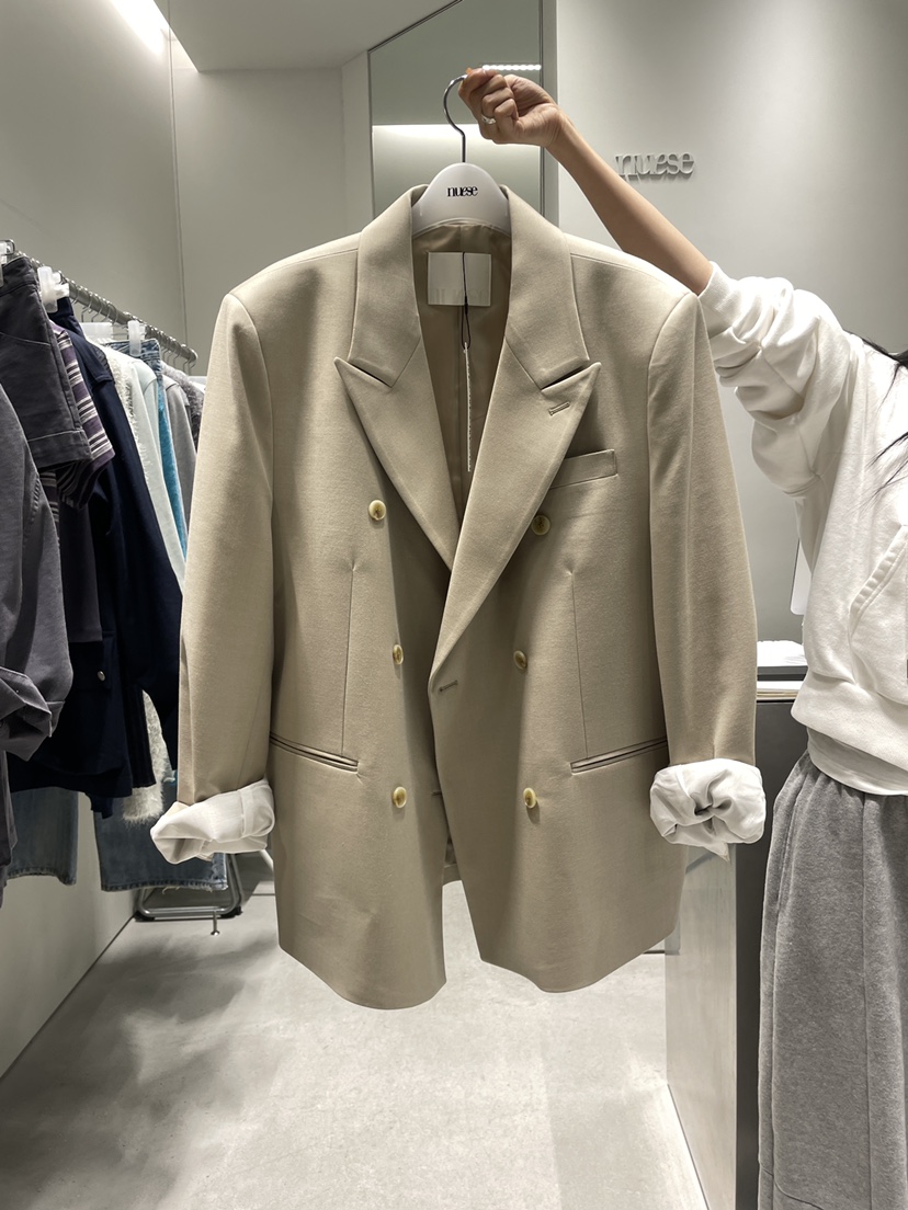 NUESE東大門直郵女士新款休閑推薦熱賣真品職業26春夏夾克雙層NUESE夾克圖色1