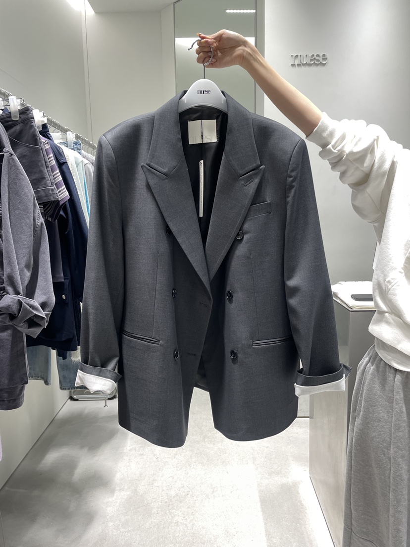 NUESE東大門直郵女士新款休閑推薦熱賣真品職業26春夏夾克雙層NUESE夾克圖色2