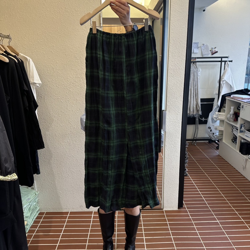 CHOI-L韓國直郵女士新品職業時尚真品26春夏推薦長裙褶裥CHOI長裙