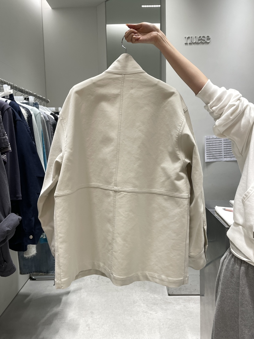 NUESE東大門實拍女裝新品26春夏休閑推薦人氣職業夾克口袋NUESE夾克