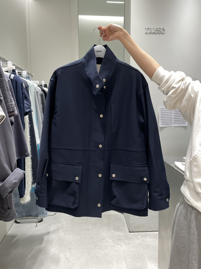NUESE東大門實拍女裝新品26春夏休閑推薦人氣職業夾克口袋NUESE夾克圖色2