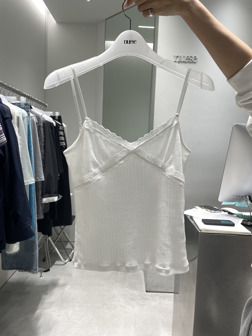 NUESE東大門代購女裝新款26春夏真品人氣時尚休閑吊帶背心NUESE吊帶/背心圖色1