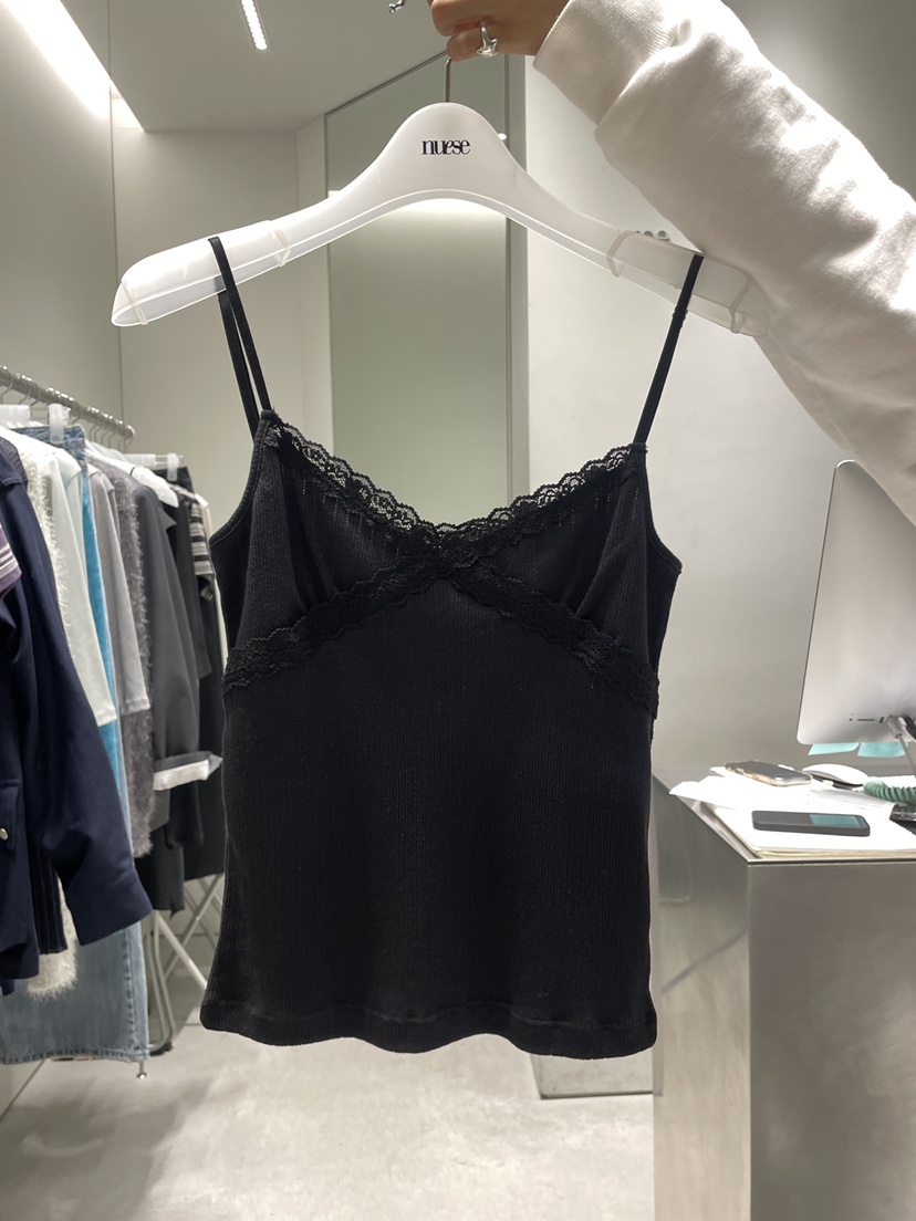 NUESE東大門代購女裝新款26春夏真品人氣時尚休閑吊帶背心NUESE吊帶/背心圖色4