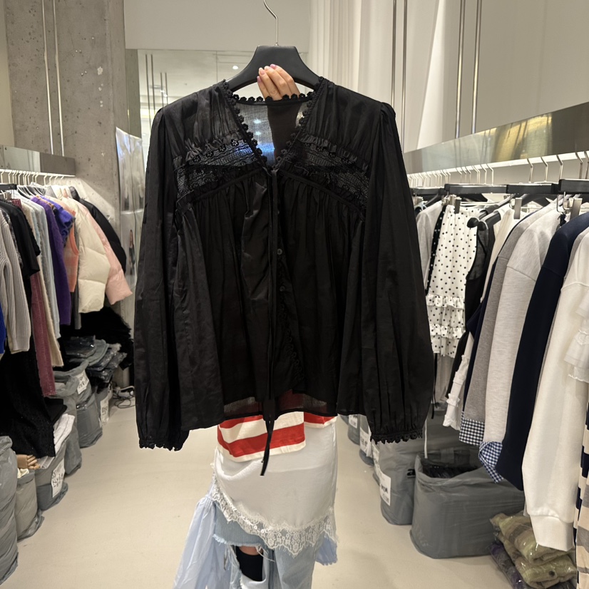 ARTE STUDIO/ATTENTION EDITORIAL東大門實拍女裝新款26春夏襯衫蕾絲衫ARTE STUDIO/ATTENTION EDITORIAL襯衫/蕾絲衫圖色3