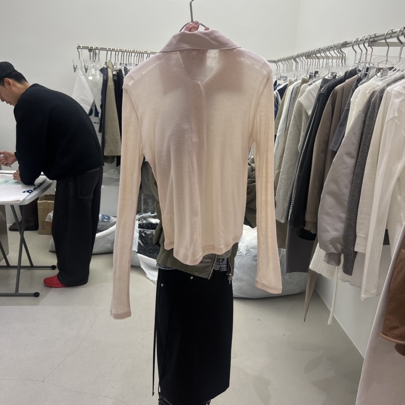 PADO韓國代購女士新品熱賣26春夏時尚推薦休閑職業長袖T恤PADO長袖T恤