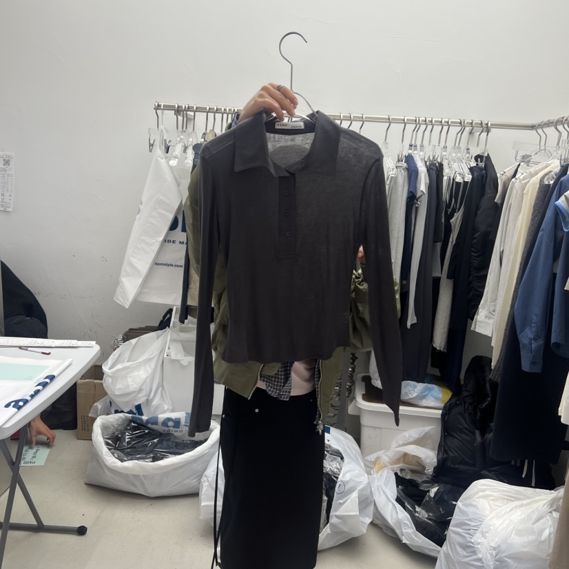 PADO韓國代購女士新品熱賣26春夏時尚推薦休閑職業長袖T恤PADO長袖T恤圖色4