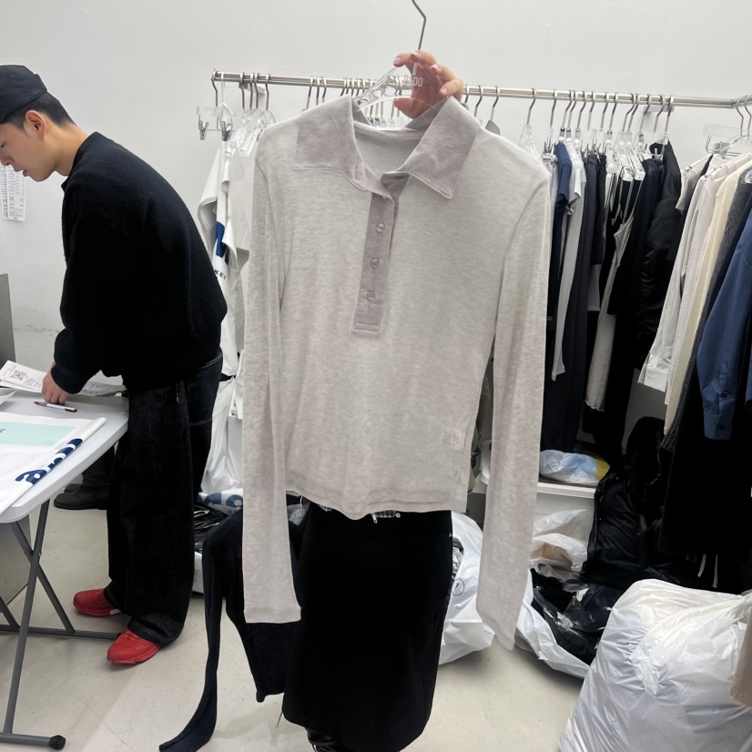 PADO韓國代購女士新品熱賣26春夏時尚推薦休閑職業長袖T恤PADO長袖T恤圖色5