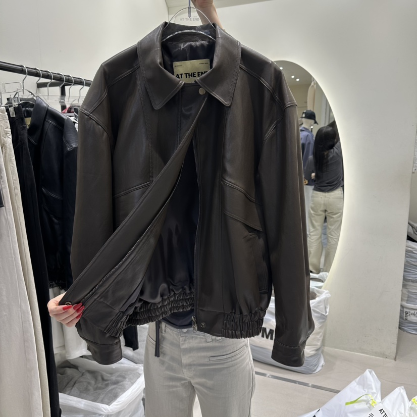 AT THE END韓國直郵女裝新品真品熱賣職業推薦時尚夾克AT THE END夾克
