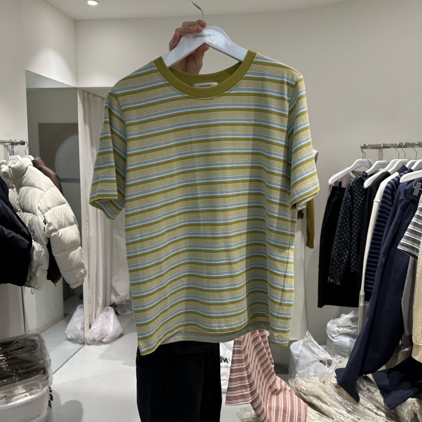 LORING RE I東大門代購女士新品真品時尚休閑推薦人氣T恤LORING RE-I/BARET恤圖色2