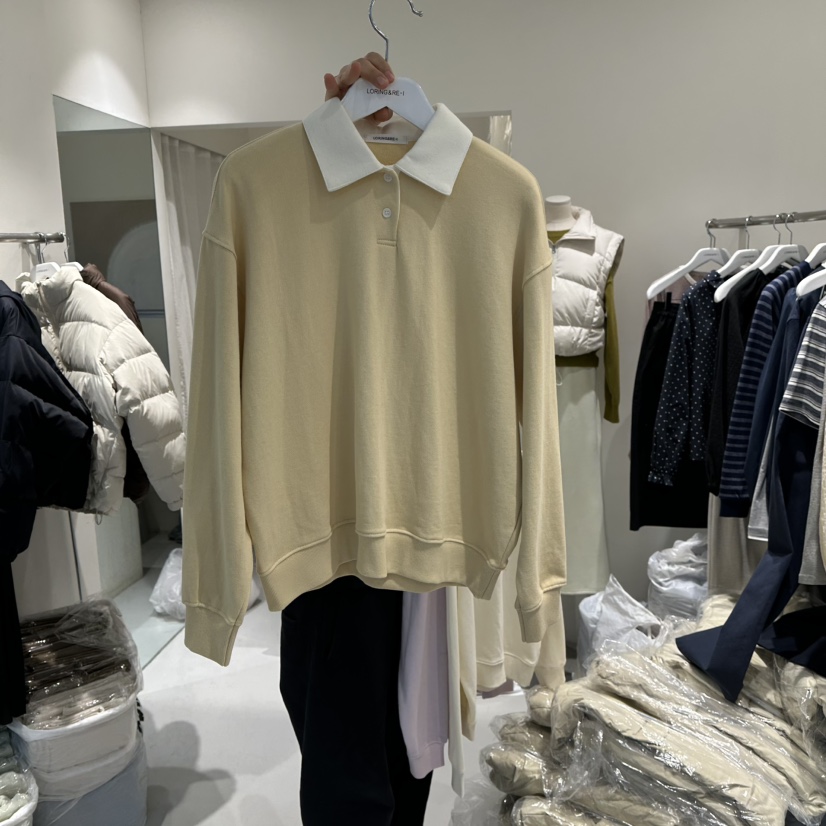 LORING RE I韓國直郵女裝新品真品26春夏休閑熱賣推薦衛衣LORING RE-I/BARE衛衣圖色3