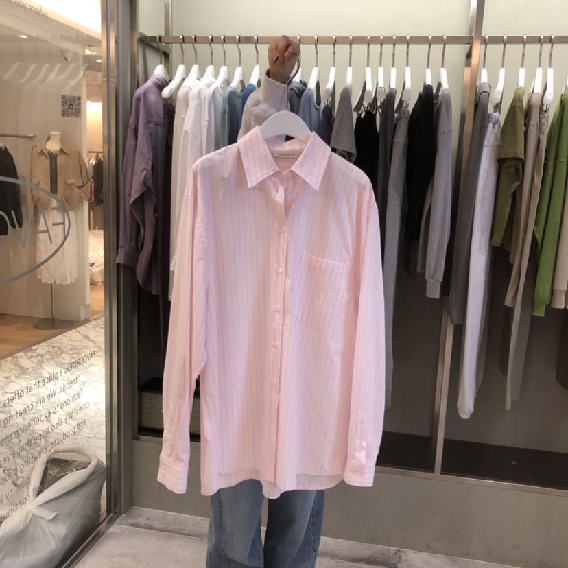 FAVE/FAVOURITE韓國直郵女裝新款推薦26春夏時尚襯衫蕾絲衫FAVE/FAVOURITE襯衫/蕾絲衫圖色1