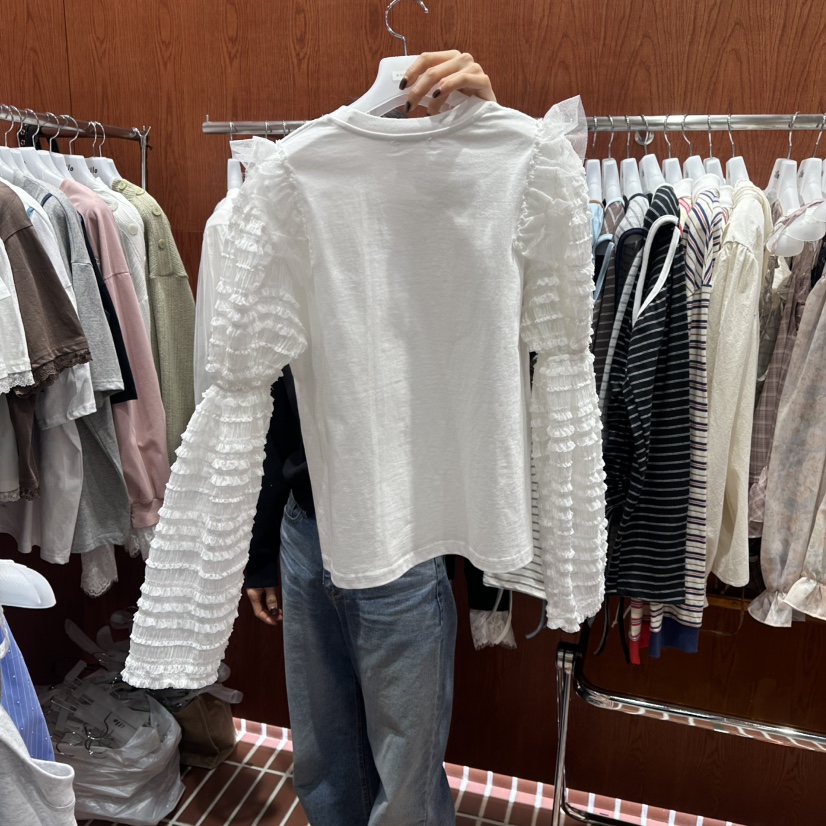 ILLO/MOCI東大門直郵女士新品真品26春夏時尚熱賣長袖T恤ILLO/MOCI長袖T恤