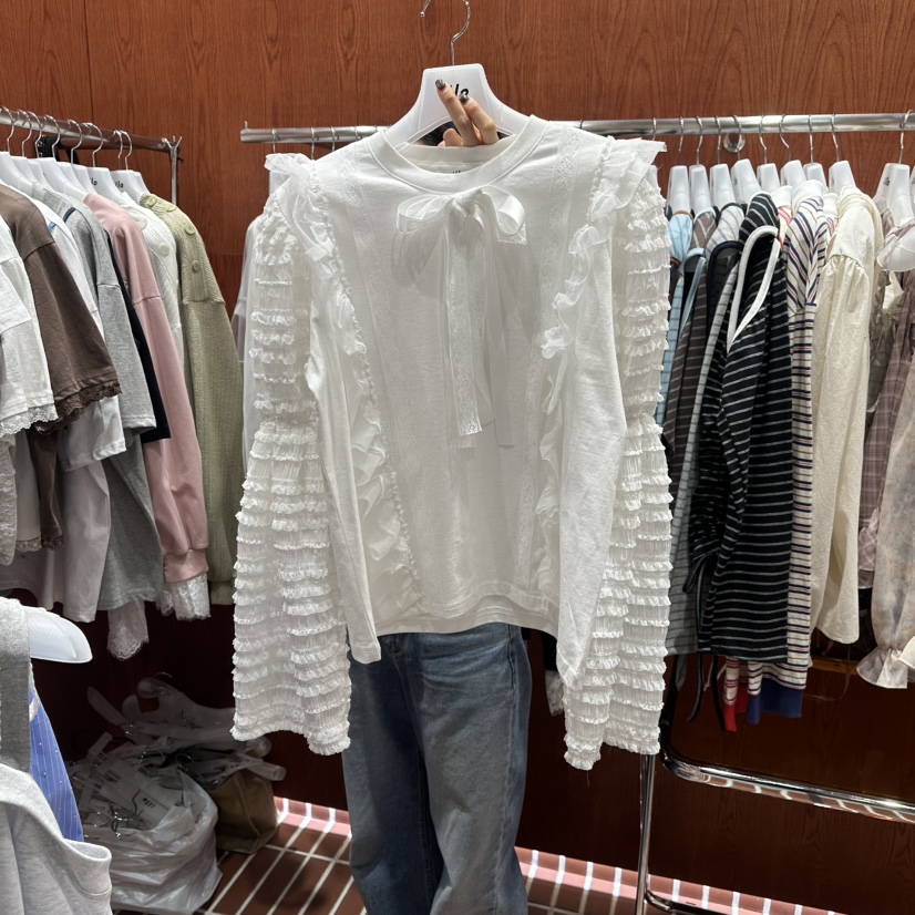 ILLO/MOCI東大門直郵女士新品真品26春夏時尚熱賣長袖T恤ILLO/MOCI長袖T恤圖色1