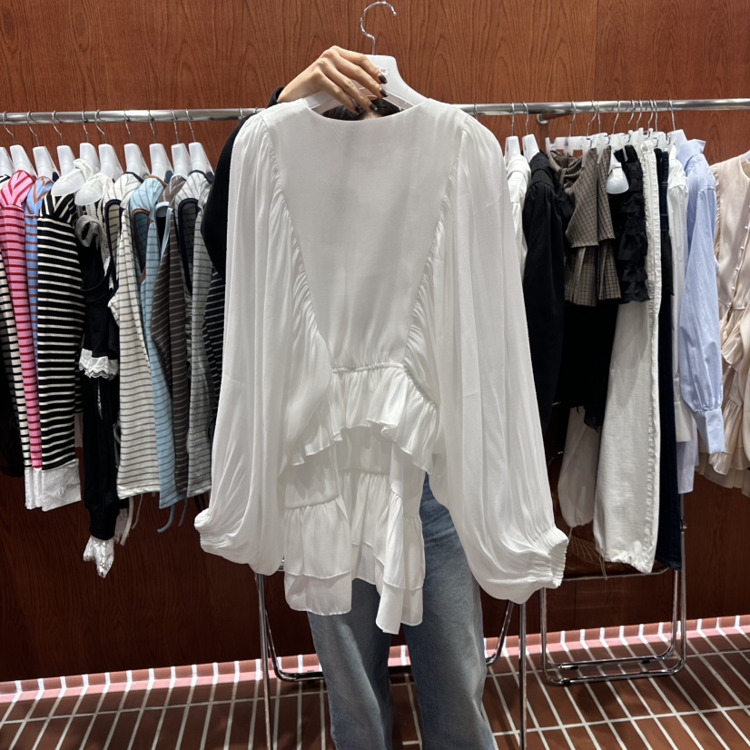 ILLO/MOCI東大門代購女裝新品時尚休閑26春夏襯衫蕾絲衫ILLO/MOCI襯衫/蕾絲衫