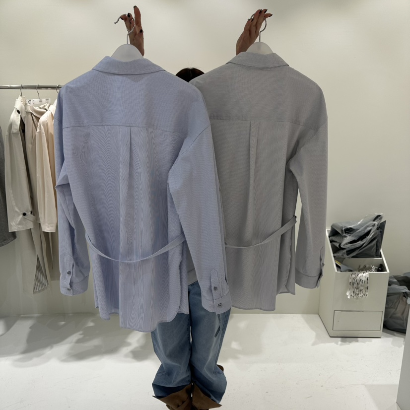 VEREN韓國直郵女裝新品真品時尚熱賣休閑26春夏襯衫蕾絲衫VEREN襯衫/蕾絲衫