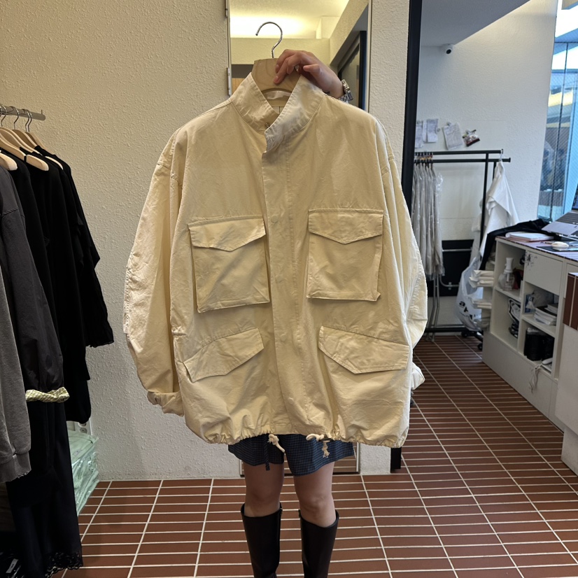 CHOI-L韓國代購女裝新品人氣推薦時尚熱賣26春夏夾克口袋CHOI夾克圖色1