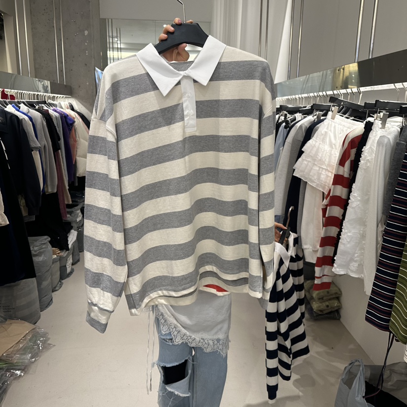 ARTE STUDIO/ATTENTION EDITORIAL韓國代購女士新款熱賣長袖T恤ARTE STUDIO/ATTENTION EDITORIAL長袖T恤圖色2