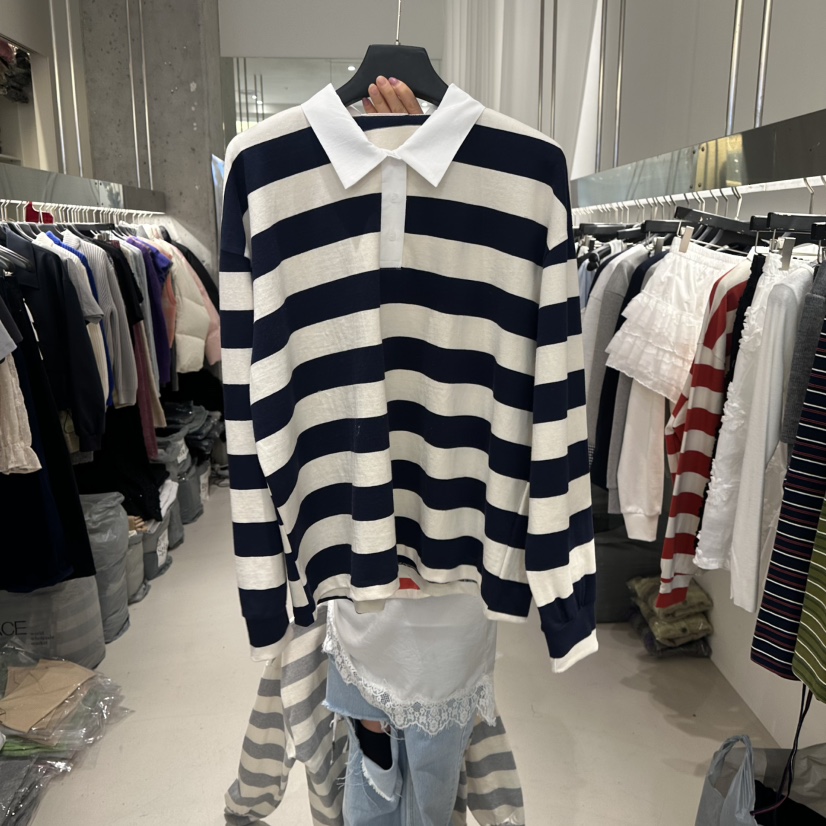 ARTE STUDIO/ATTENTION EDITORIAL韓國代購女士新款熱賣長袖T恤ARTE STUDIO/ATTENTION EDITORIAL長袖T恤圖色3