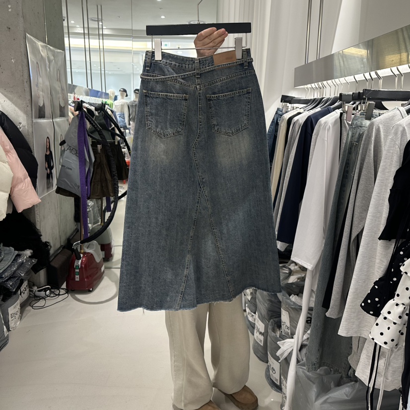 ARTE STUDIO/ATTENTION EDITORIAL東大門直郵女裝新品休閑長裙含腰帶套裝ARTE STUDIO/ATTENTION EDITORIAL長裙