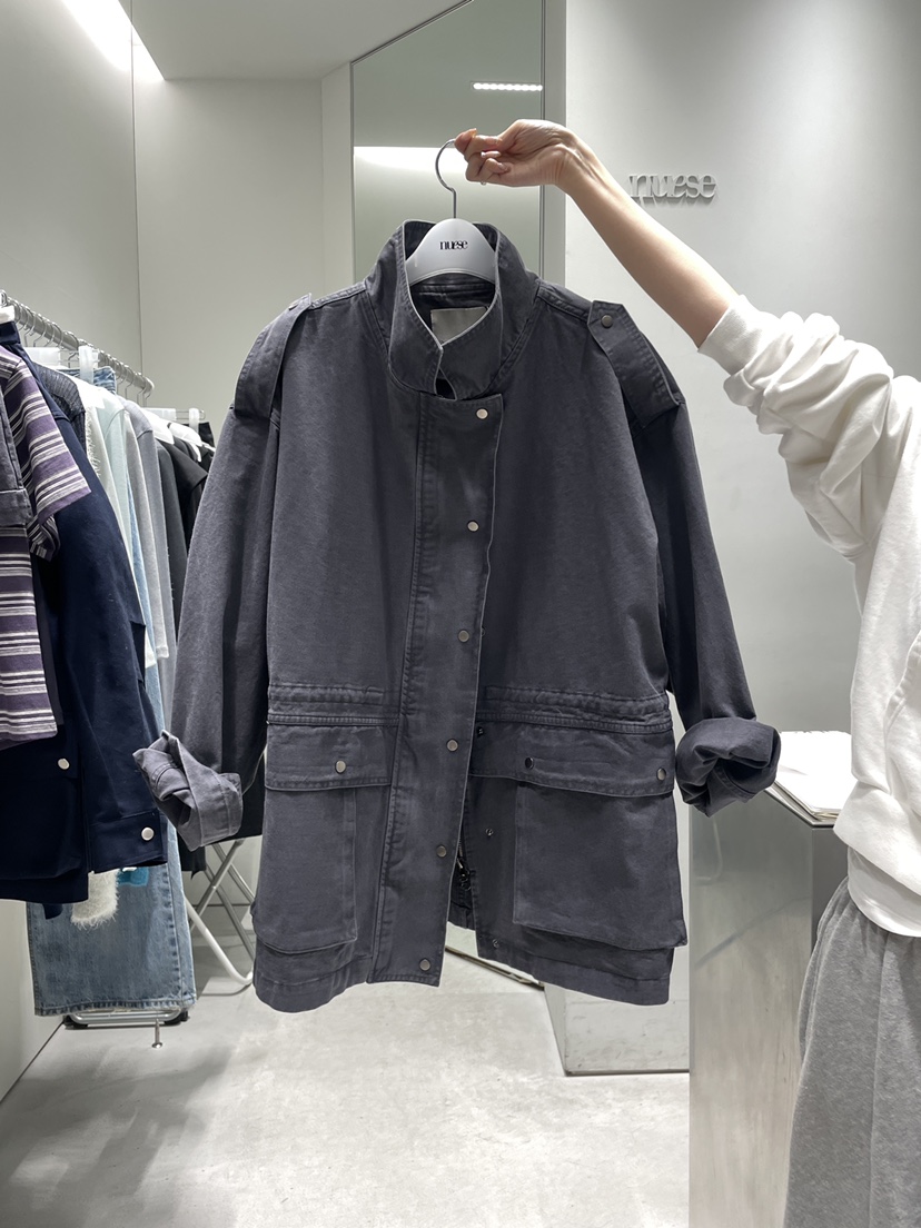 NUESE東大門代購女士新品休閑真品職業26春夏人氣熱賣夾克NUESE夾克圖色2