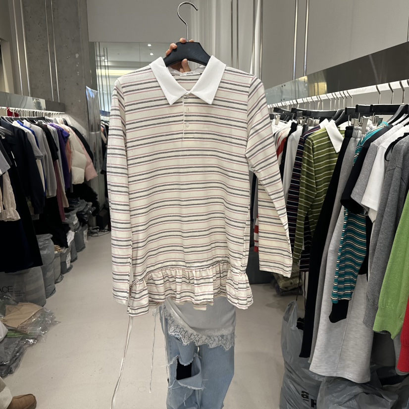 ARTE STUDIO/ATTENTION EDITORIAL東大門實拍女裝新品職業長袖T恤ARTE STUDIO/ATTENTION EDITORIAL長袖T恤圖色1