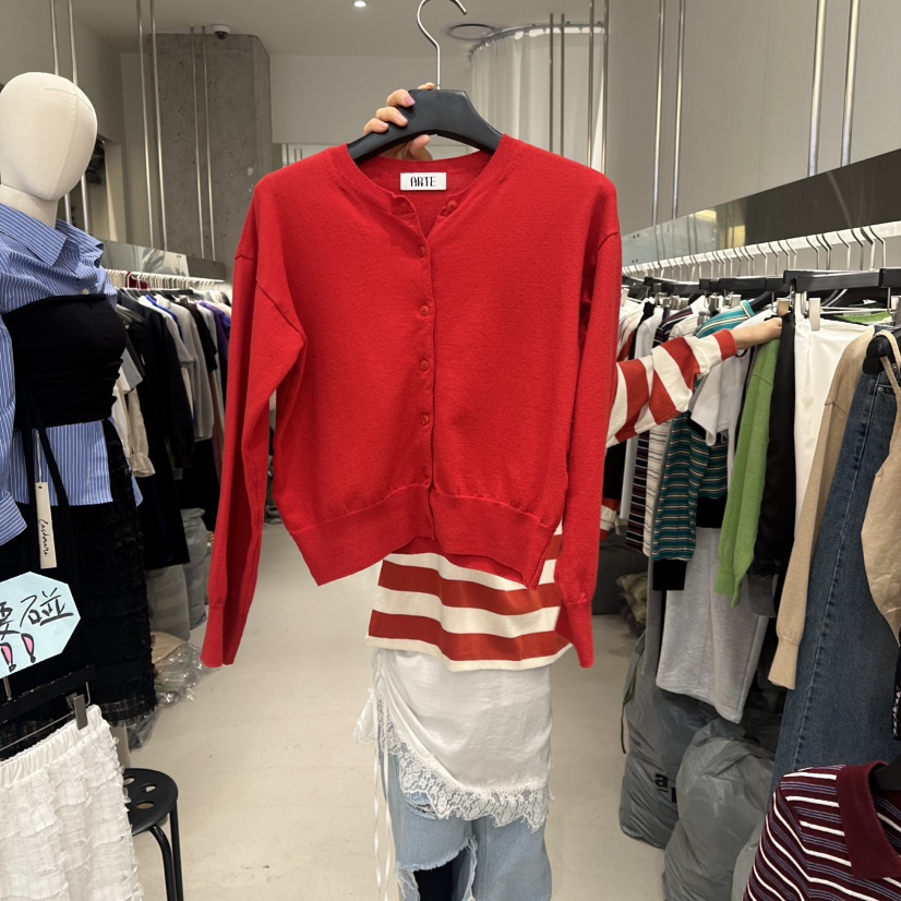 ARTE STUDIO/ATTENTION EDITORIAL韓國代購女士新品熱賣針織衫開衫ARTE STUDIO/ATTENTION EDITORIAL針織衫圖色2