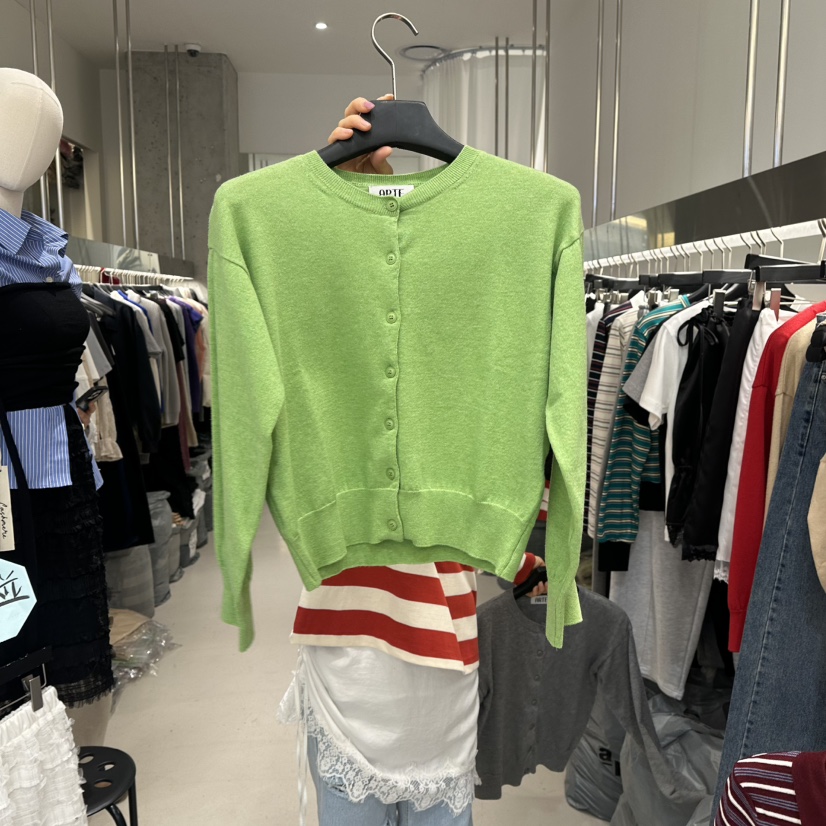 ARTE STUDIO/ATTENTION EDITORIAL韓國代購女士新品熱賣針織衫開衫ARTE STUDIO/ATTENTION EDITORIAL針織衫圖色3