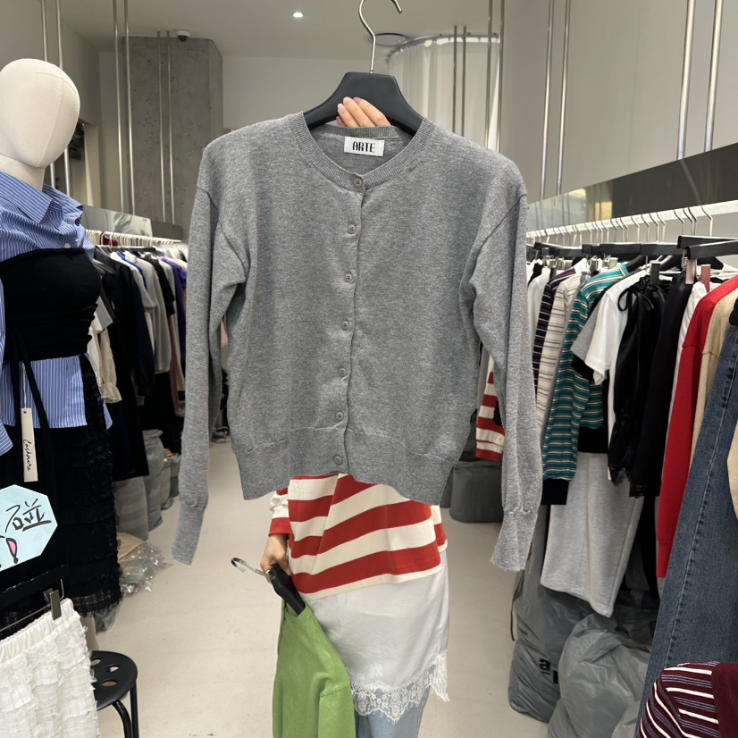 ARTE STUDIO/ATTENTION EDITORIAL韓國代購女士新品熱賣針織衫開衫ARTE STUDIO/ATTENTION EDITORIAL針織衫圖色4