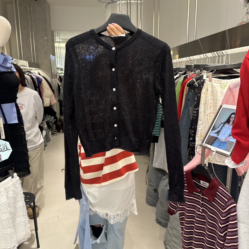 ARTE STUDIO/ATTENTION EDITORIAL東大門直郵女士新品推薦針織衫開衫ARTE STUDIO/ATTENTION EDITORIAL針織衫圖色3