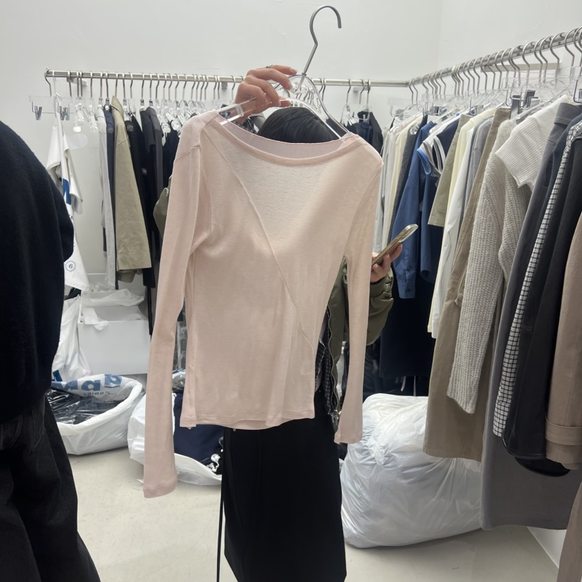 PADO韓國直郵女士新款推薦真品人氣休閑時尚職業26春夏長袖T恤PADO長袖T恤圖色4